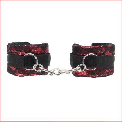 Lace Cuffs Red