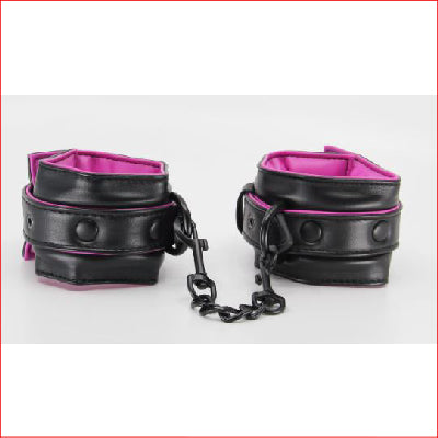 Padde Cuffs Hot Pink & Black