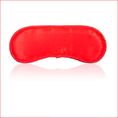 B100 Satin Blindfold Red