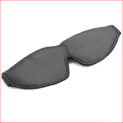 B104 Satin Blindfold Black