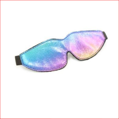 B104 Satin Blindfold Rainbow