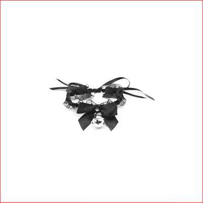 Bell Black Lace Necklace Collar