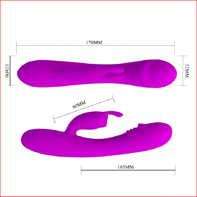 Pretty Love Hunter Rech 30 Func/Vibrator