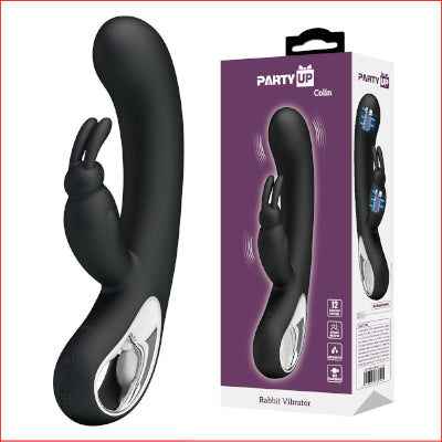 Party Up COLIN Rabbit Black