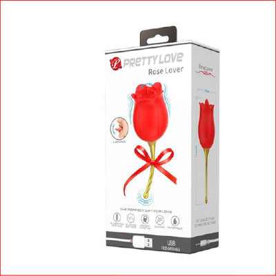 Pretty Love Rose Licking Lover