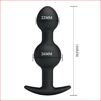 Pretty Love Silicone Anal Balls 4.05"