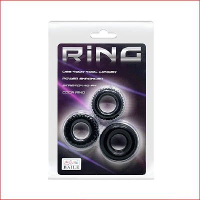 Cock Ring Triple Pack