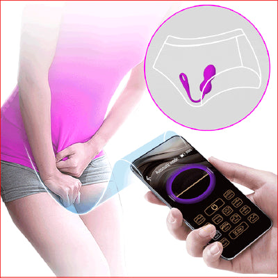 Pretty Love Elvira Kegel Ball + APP Purple