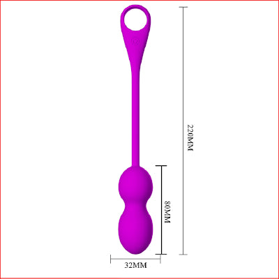Pretty Love Elvira Kegel Ball + APP Purple