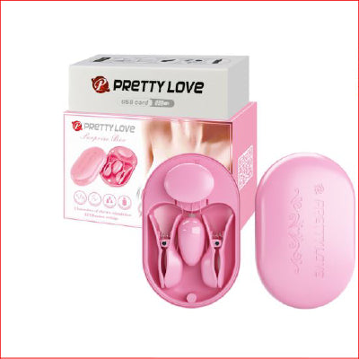 Pretty Love Surprise Box Nipple Clamps Pink