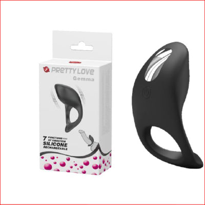 Pretty Love Gemma Cock Ring BLK