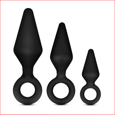 Anal Adventures Platinum Loop Plug Kit
