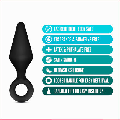 Anal Adventures Platinum Loop Plug Kit