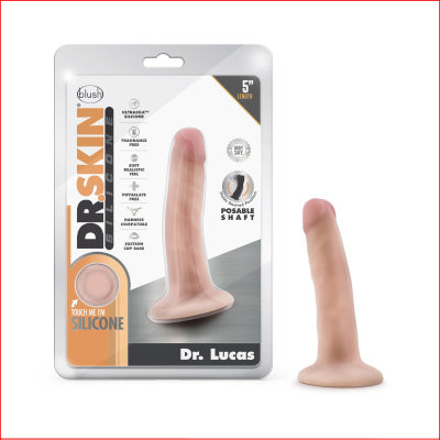 Dr. Skin Silicone Dr. Lucas 5" Posable Shaft