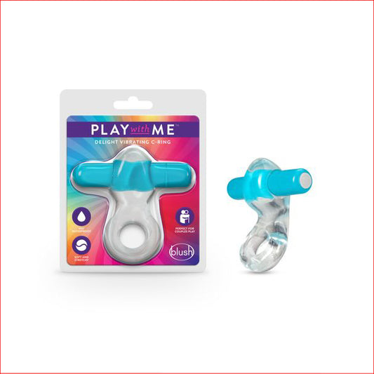 Play with Me DelightVibrating CRing Blue