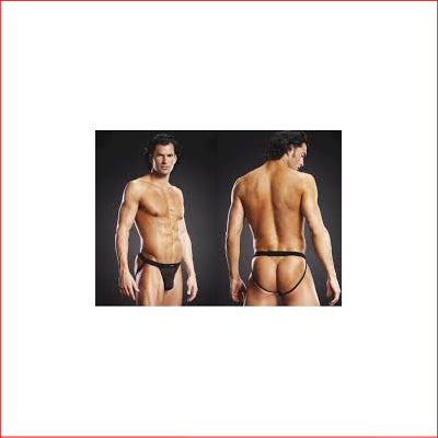 Blue Line Jock Strap Black S/M