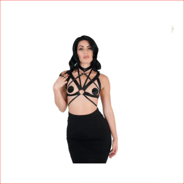 Strappy Bra 0254 Silver