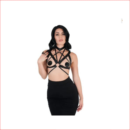 Strappy Bra 0254 Silver
