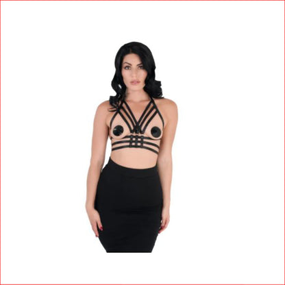 Strappy Bra 0340 Black