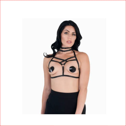 Strappy Bra 0455 Black