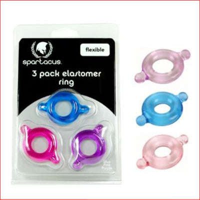 Spartacus 3 Pack Elastomer Rings