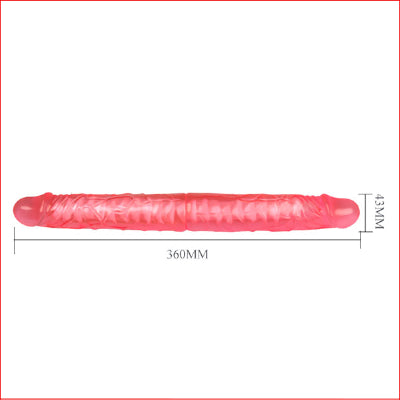 Double Dong 14" Pink