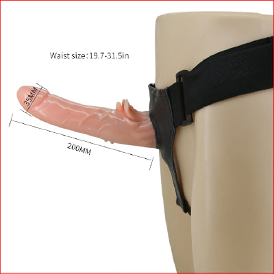 Ultra Passionate Vibrating Dildo with Harness