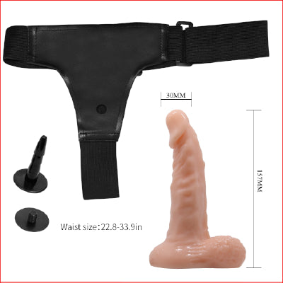 Ultra Passionate Dildo with Harness