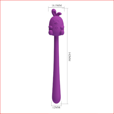 Pretty Love Cute Bunny Stick Purple