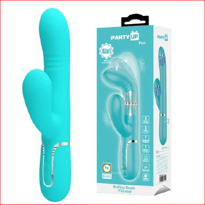 Party Up PAUL Rolling Beads Teal