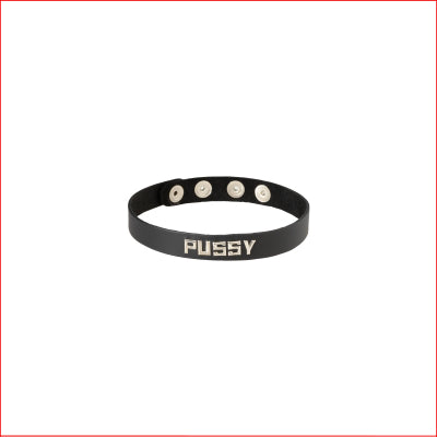 Wordband Collar Pussy