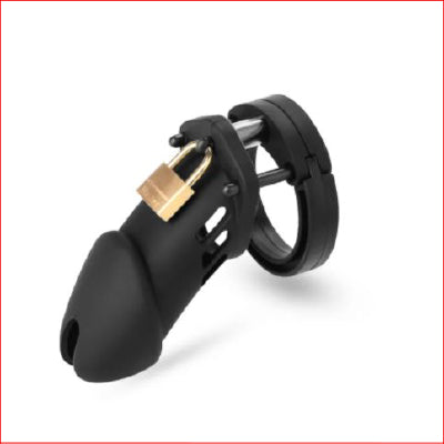 Silicone Black Small Cock Cage