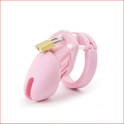 Silicone Pink Small Cock Cage