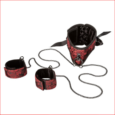 Scandal Posture Collar with Cuffs