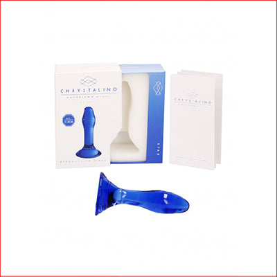 Chrystalino Star Glass Plug 4.5"