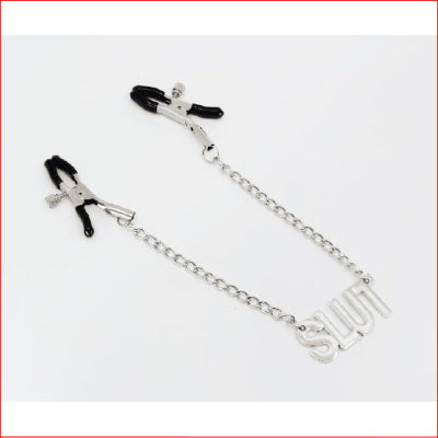 Nipple Clamps & Chain SLUT