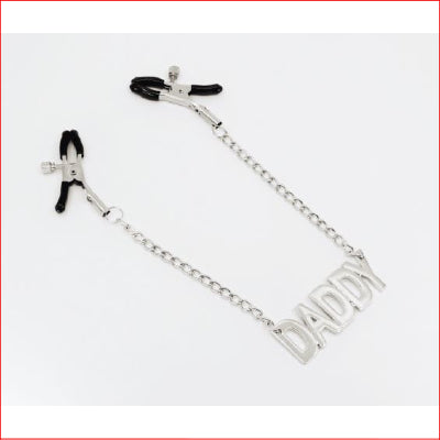 Nipple Clamps & Chain DADDY