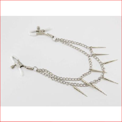 Nipple Clamps Spiked Chains