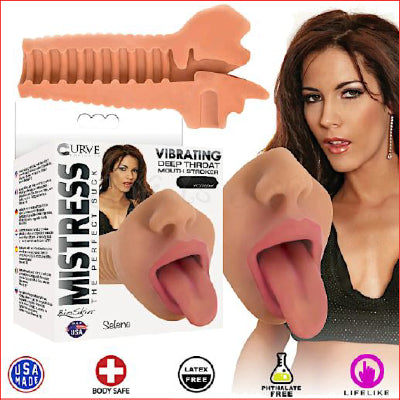 Mistress Selene Vibrating Deep Throat