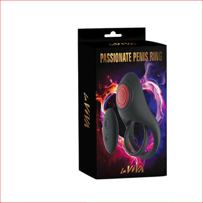 La Viva Passionate Ring Black