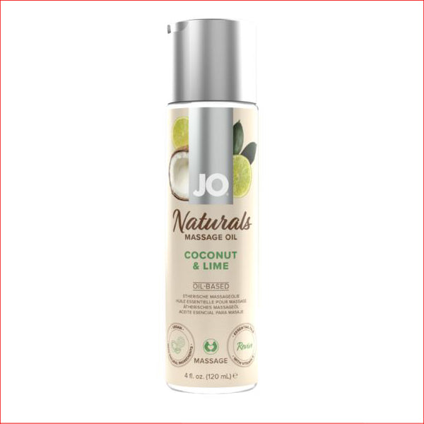 Jo Naturals Massage Oil Coconut & Lime