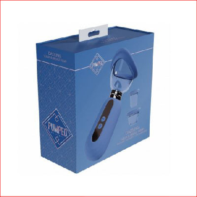 Pumped Dazzling Vulva & Breast Pump Blue