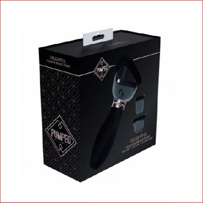 Pumped Delightful Vulva & Breast Pump Black