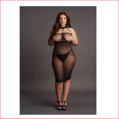 Le Desir High Neck Dress PLUS