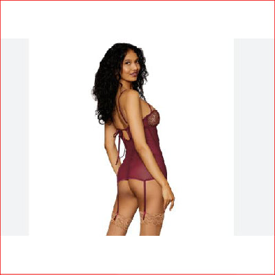 Dreamgirl Foiled Stretch Slip OS