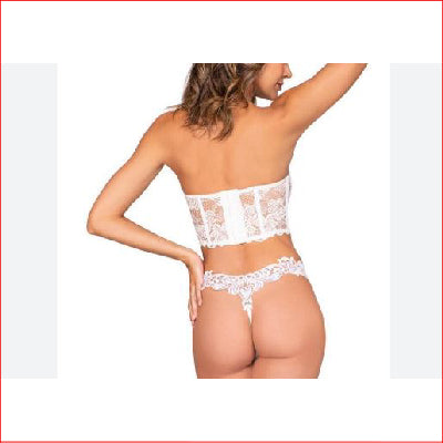 Dreamgirl Cropped Bustier & G Medium