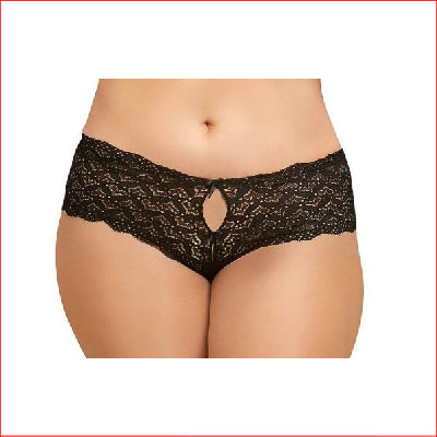 Dreamgirl 1442 Heart Open Crotch PLUS 3X