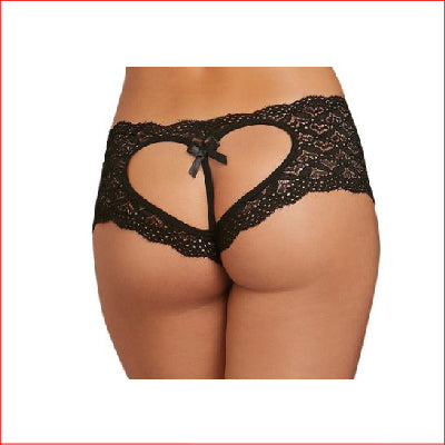 Dreamgirl 1442 Heart Open Crotch X-Large