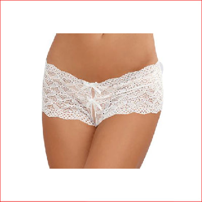 Dreamgirl 1442 Heart Open Crotch Large