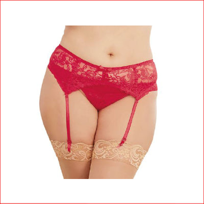 Dreamgirl Stretch Lace Garter Belt